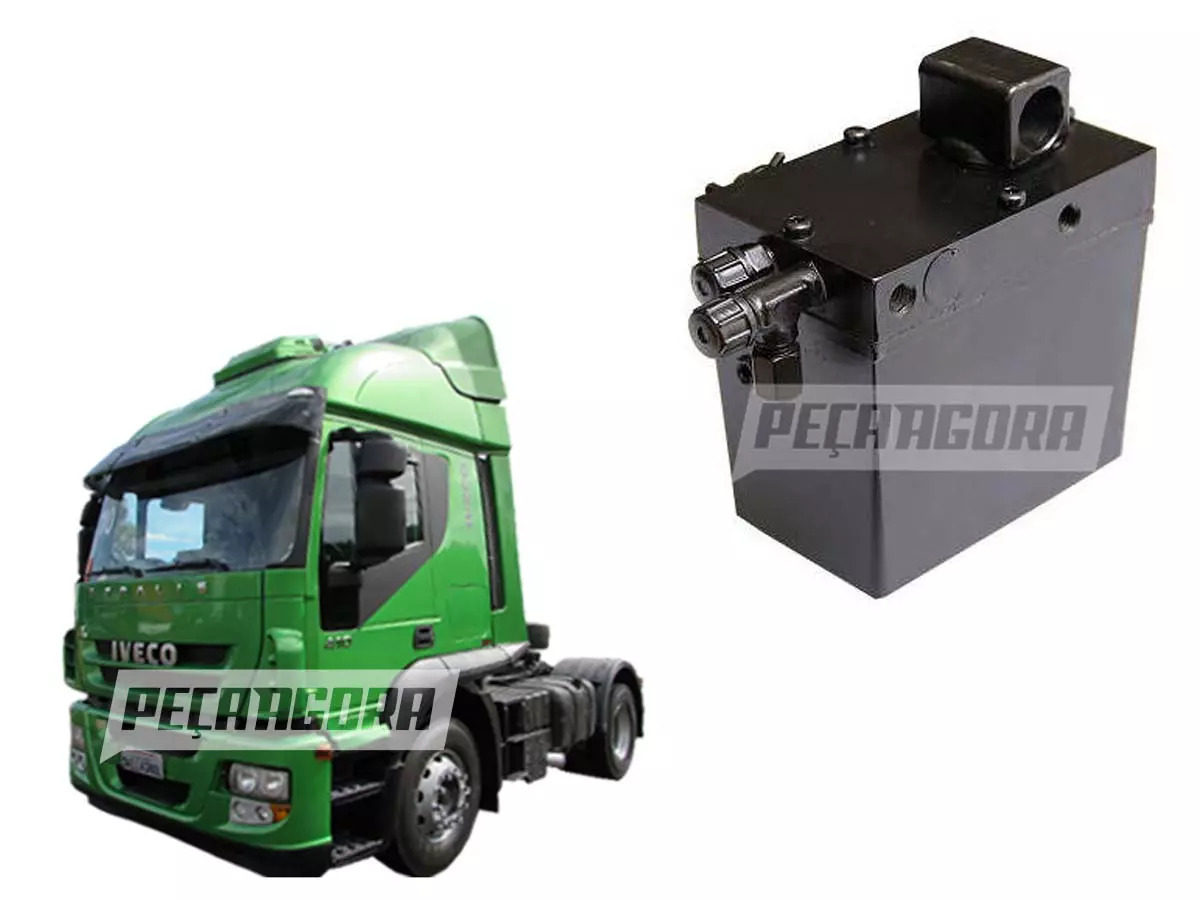 BOMBA BASCULAR CABINE IVECO ACIONAMENTO COM CABO IVECO EUROTECH EUROTRAKER POWER