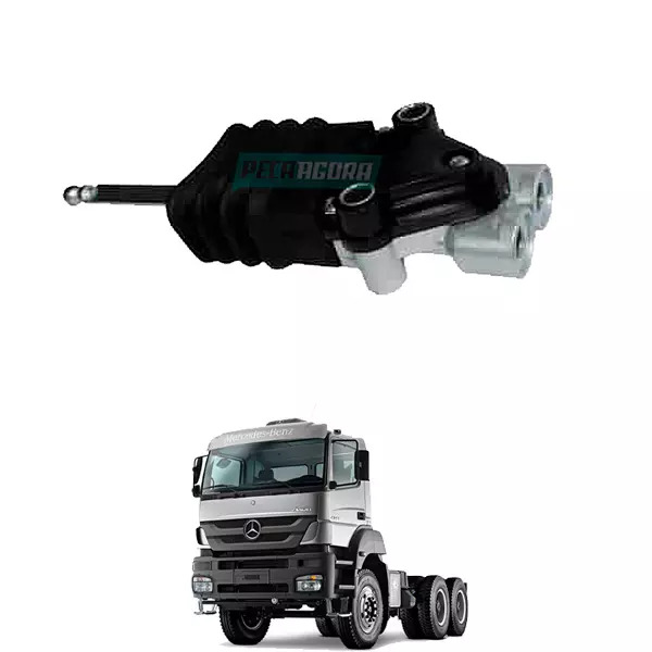 VALVULA NIVELADORA DA CABINE MBB 1831 1832 2031 2048 2540 2544 3340 3344 4144 (0