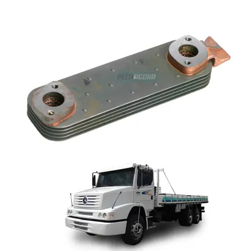 RADIADOR OLEO MOTOR ORIGINAL MB OM 366 (3661803865)