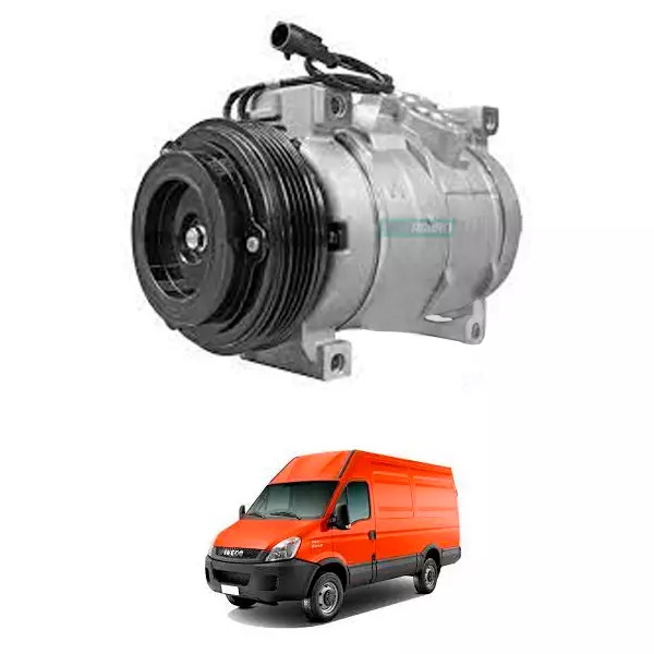 COMPRESSOR AR CONDICIONADO IVECO DAILY 2012 EM DIANTE (5801362246)