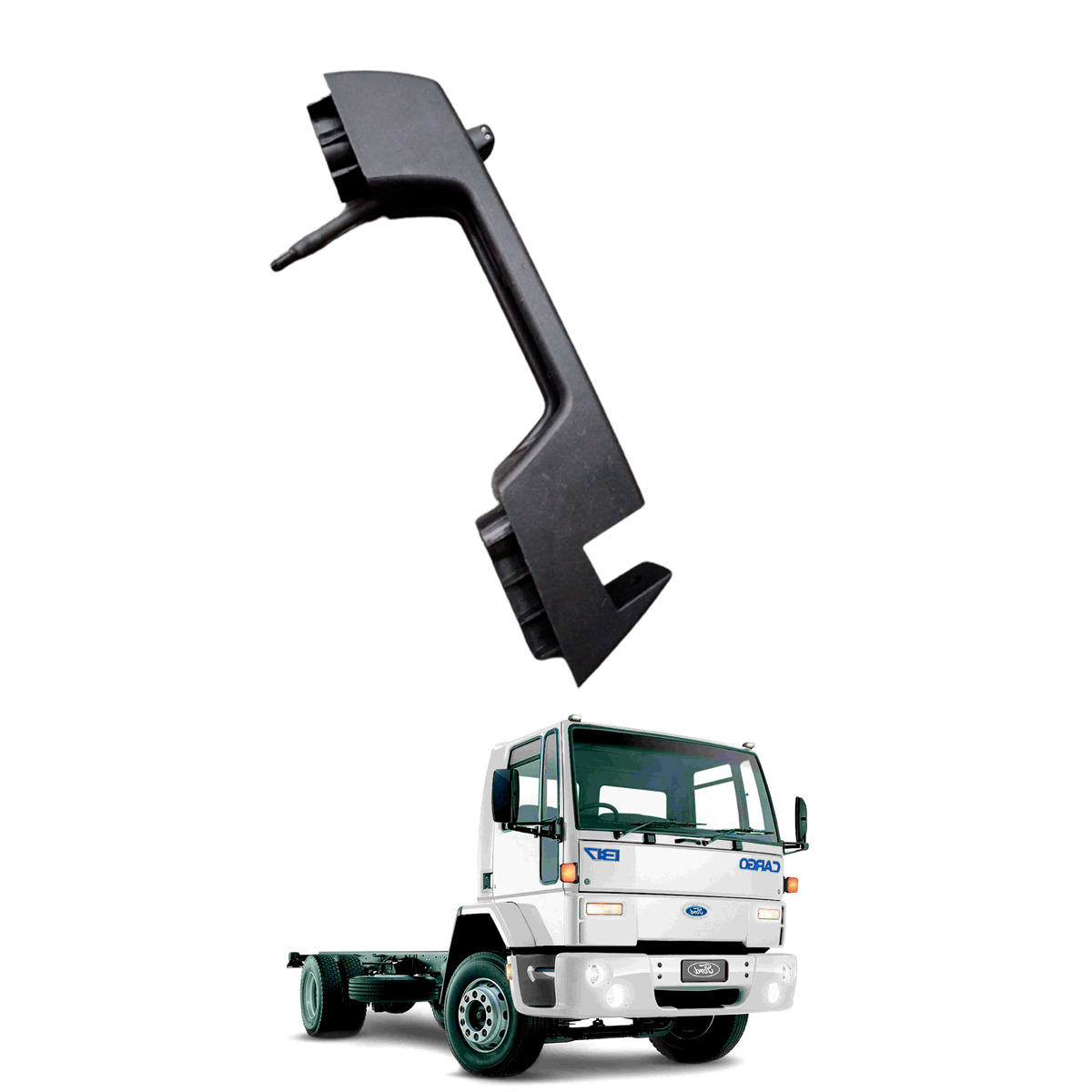 ALCA SEGURANCA DIANTEIRA DIR C/ BRUCUTU FORD NOVO CARGO MODERNO (3C4616N644ADYYK