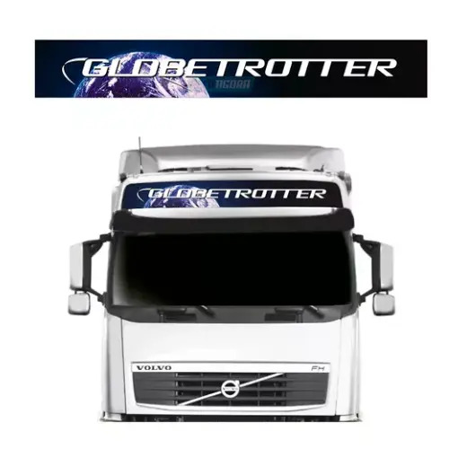 FAIXA  ADESIVO QUEBRO SOL TETO GLOBETROTTER VOLVO FH NH FM  (42440480500)