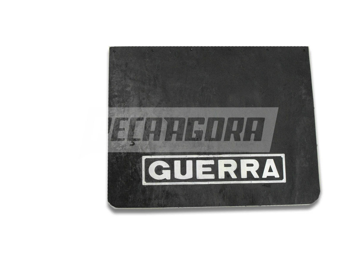 PARABARRO GUERRA 540MM X 700MM COM LOGO INFERIOR COR BRANCA (540700-500101100500