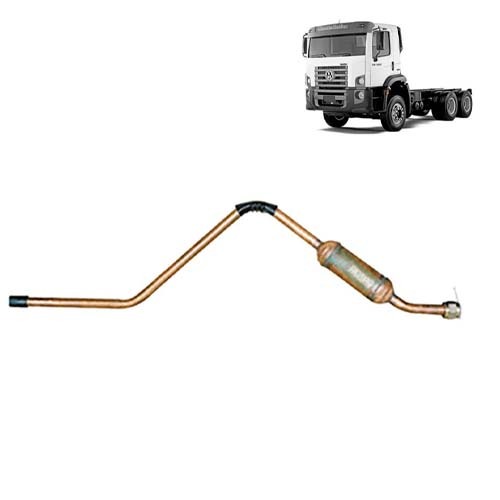 TUBO DESCARGA COMPRESSOR AR CUMMINS C VW 17.300 26.300 40.300 26.220 26.260 18.3