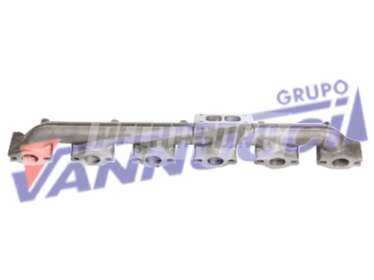 COLETOR ESCAPE MOTOR MB AXOR OM457 ELETRONICO 2035S 2040S 2640S 3340S 3344S (457