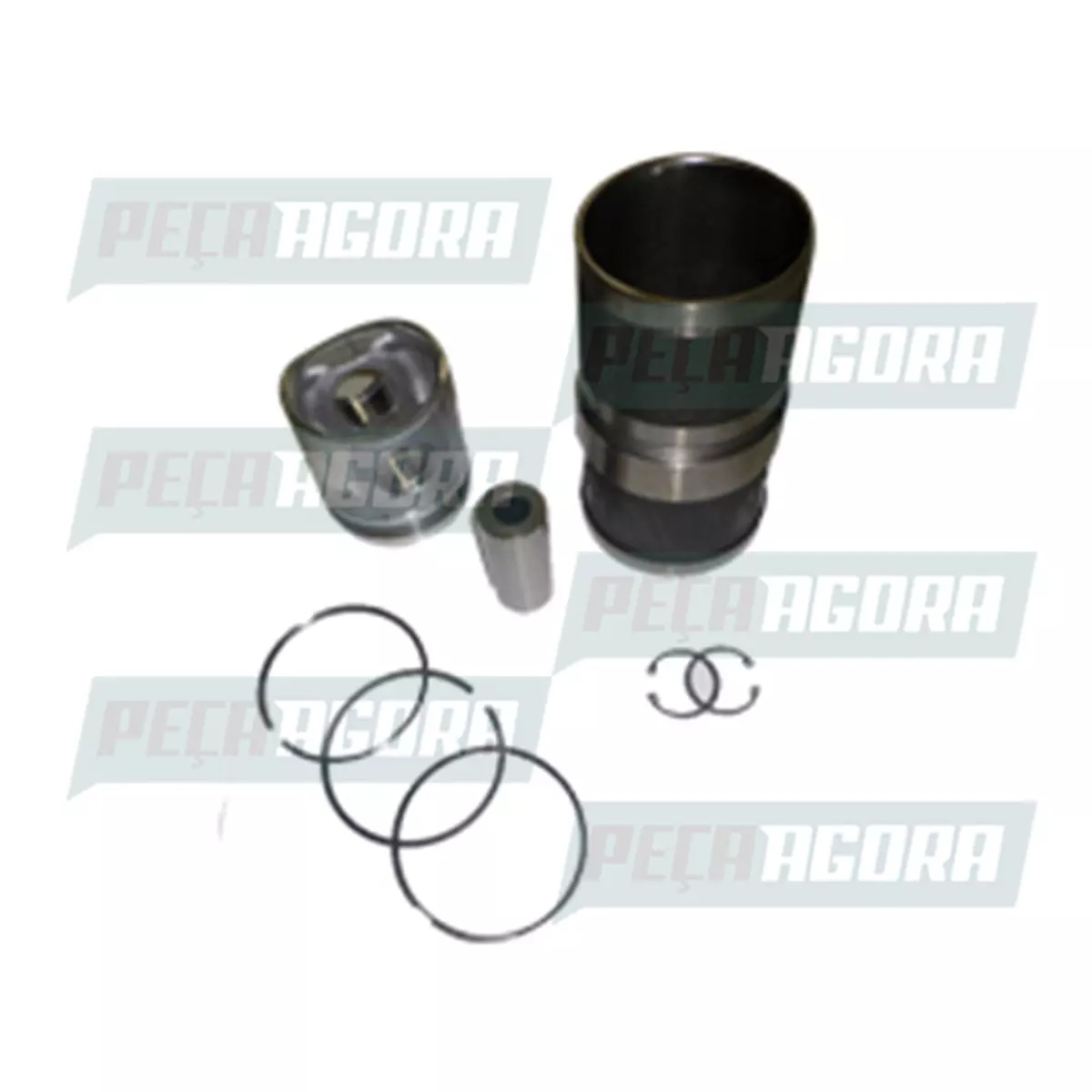 KIT MOTOR VW 16.200 CUMMINS 3354158 CAMISA 3802407 PISTAO 9564 SERIE C 8.3 TURBO