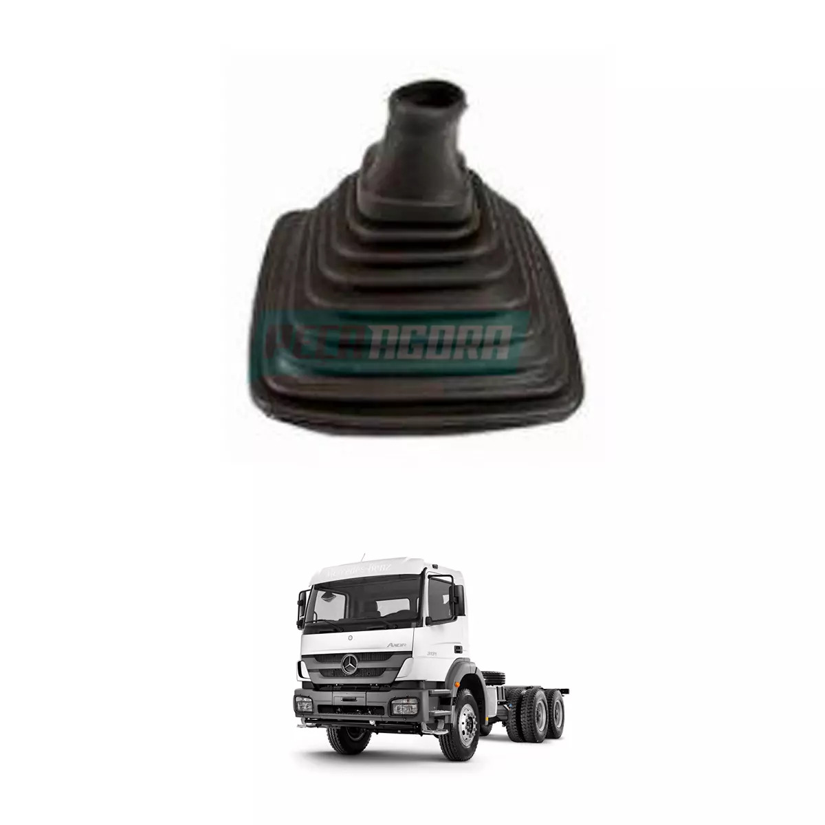 GUARDA PO SUPERIOR ALAVANCA CAMBIO (AZUL) MBB AXOR (TODOS) 1933 1938S 1944S (941