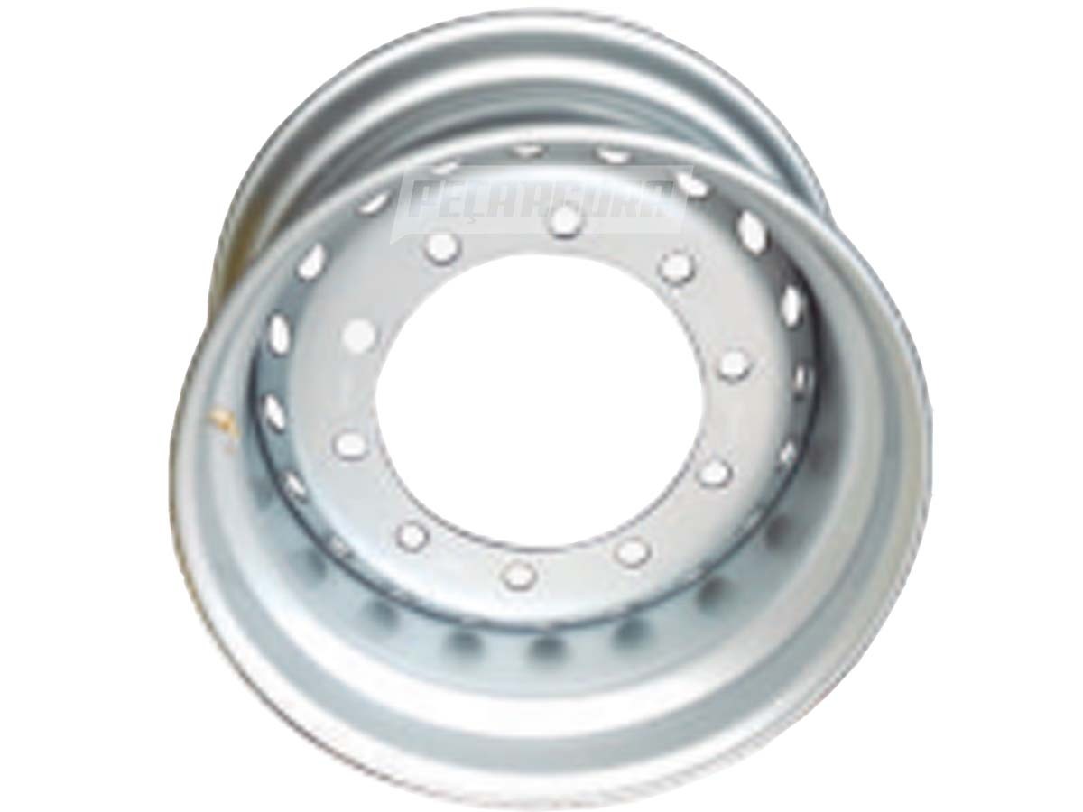 RODA DISCO SEM CAMARA SINGLE 11.75'' X 22.5'' 10 FUROS (VC1706.)