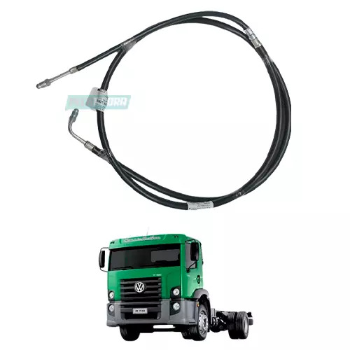 TUBO FLEXIVEL PRESSAO EMBREAGEM VW CONSTELLATION 17250E 24250E 2009... (2T272148