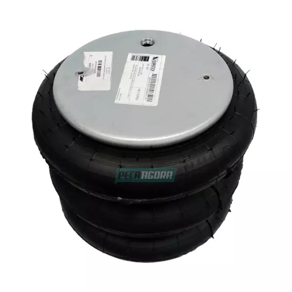 MOLA PNEUMATICA 38R ALT MAX 395MM ALT MIN 107MM DIÂMETRO MAXIMO 330MM FIXACAO 2