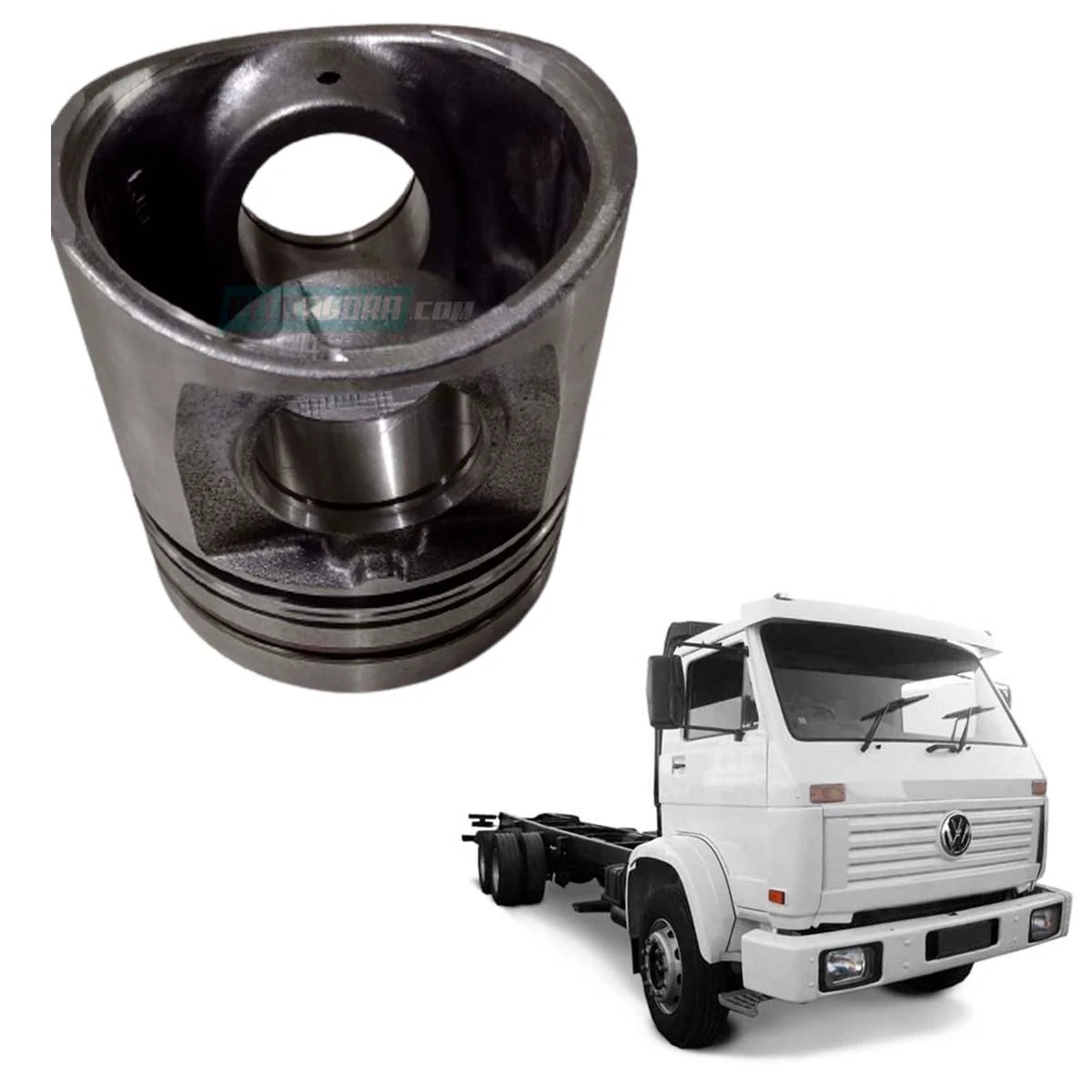 PISTAO MOTOR ANEIS PINO TRAVA 0,50MM CUMMINS 6BTAA VW 16.200 13.190 15.190 17.21