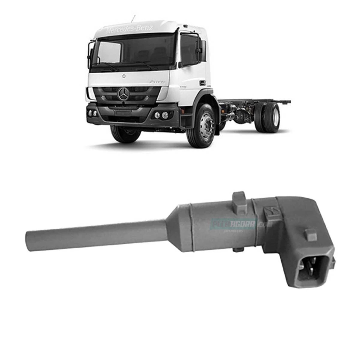 SENSOR NIVEL AGUA RADIADOR MB 710 715 ACCELO 915 915C 1016 ATEGO 1315 1418 1518 