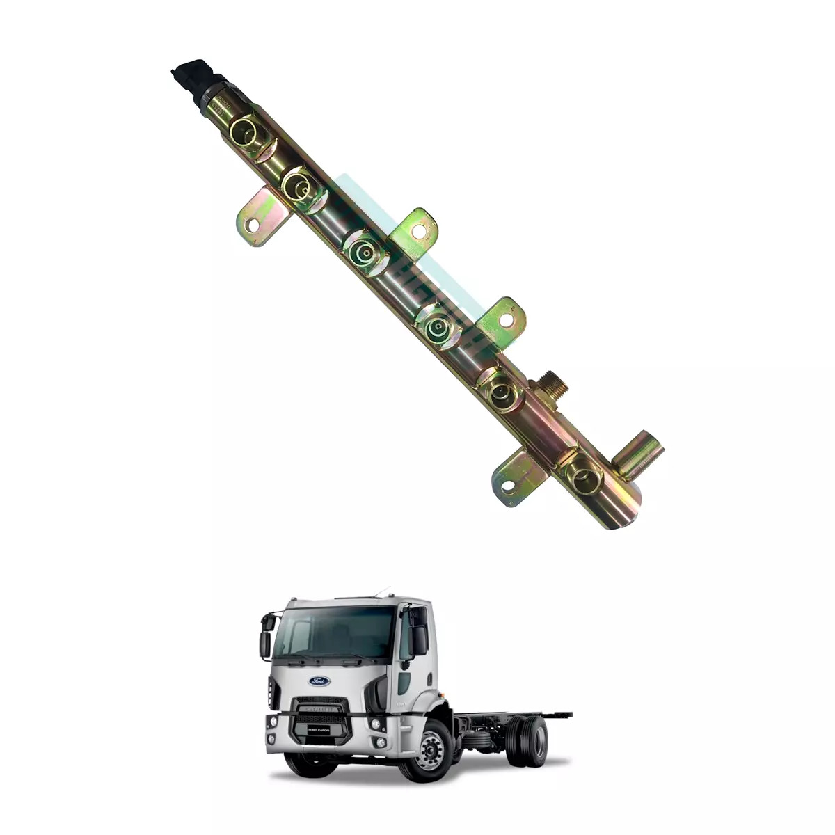 COLETOR COMBUSTIVEL CUMMINS ISBE 6.7  6CIL (4937282)