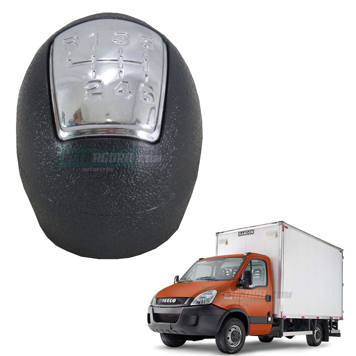 MANOPLA ALAVANCA CÂMBIO PARA IVECO DAILY 35S14 45C17 55C17 70C17 70C17HD EURO 5