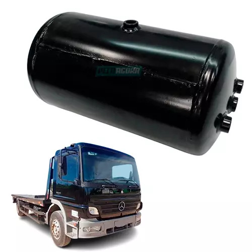 RESERVATORIO CILINDRO AR FREIO 20L MB ATEGO 1718 1719 1725 AXOR 1933 2533 2625 3