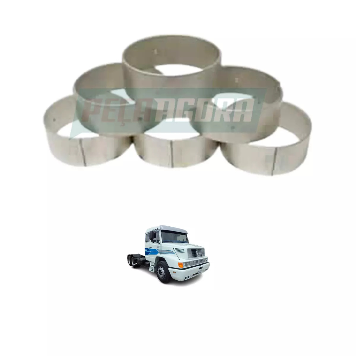 BRONZINA BIELA 0,25 MOTOR MB OM447LA 354CV 1935LS 6 CILINDROS EXCETO 1941 (47003