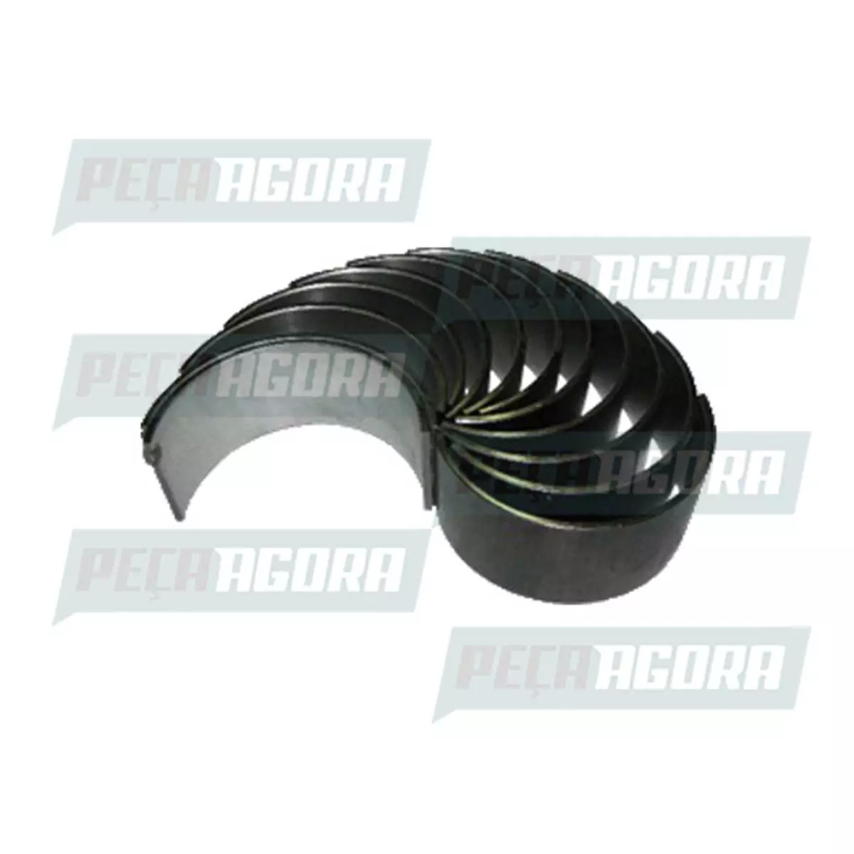 BRONZINA DE BIELA MOTOR FORD F2     **030 OU 0,75 MM** BIELA PARAFUSO E PORCA **