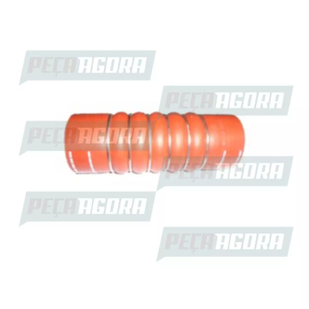 MANGUEIRA INTERCOOLER VERMELHA 6 ANEIS 68X200mm MBB ACCELO 915 915C 710 LO916 (6