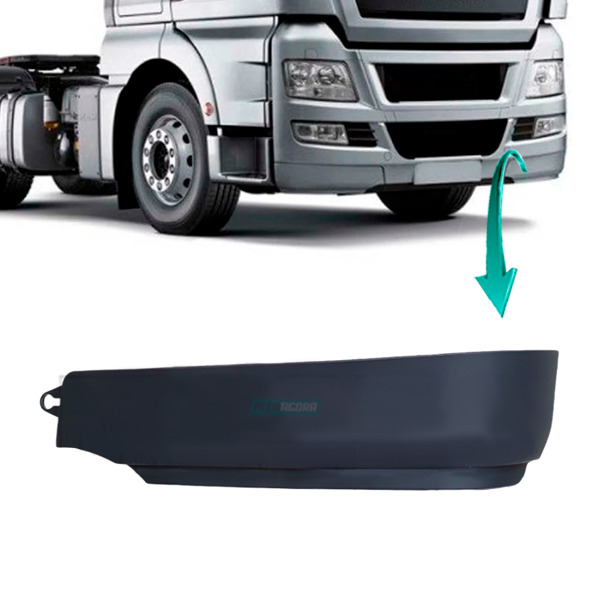 SPOILER PARACHOQUE LE VW 28.440 29.440 35.440   MAN TGX (2V5805903,)