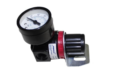 VALVULA REGULADORA PRESSAO 0-12 BAR 1/4'' BSP, COM MANOMETRO (405369)