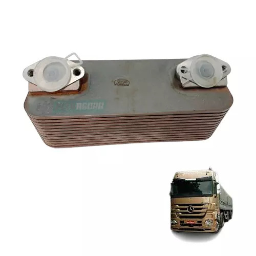 RADIADOR OLEO MB ACTROS C/ MOTOR OM501 OM502 (5411880601)