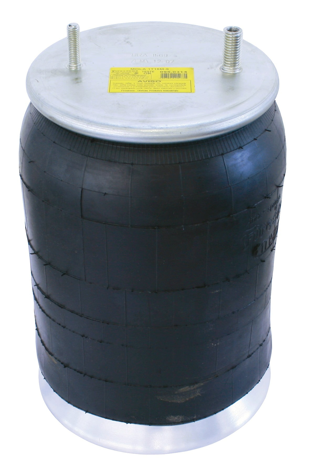 MOLA PNEUMATICA ALTURA MAX 555MM ALTURA MIN 216MM DIÂMETRO MAX 322MM FIXACAO SU