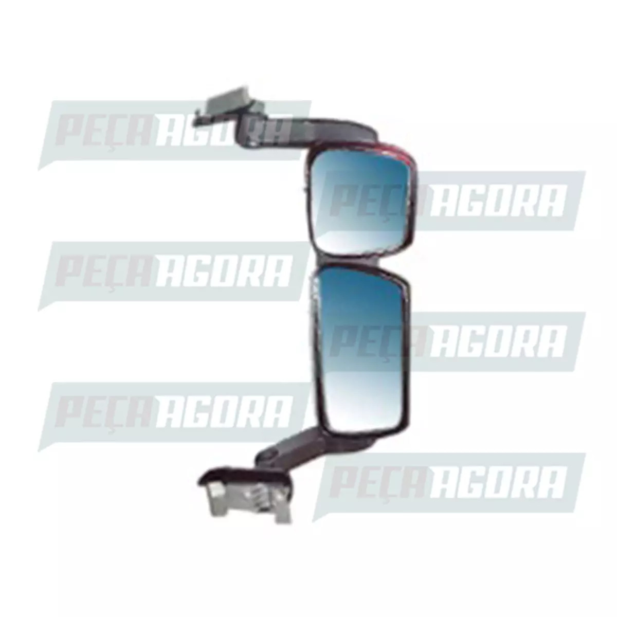 ESPELHO RETROVISOR DUPLO MANUAL DESEMBACADOR 24V LD DIREITO PARA IVECO STRALIS E