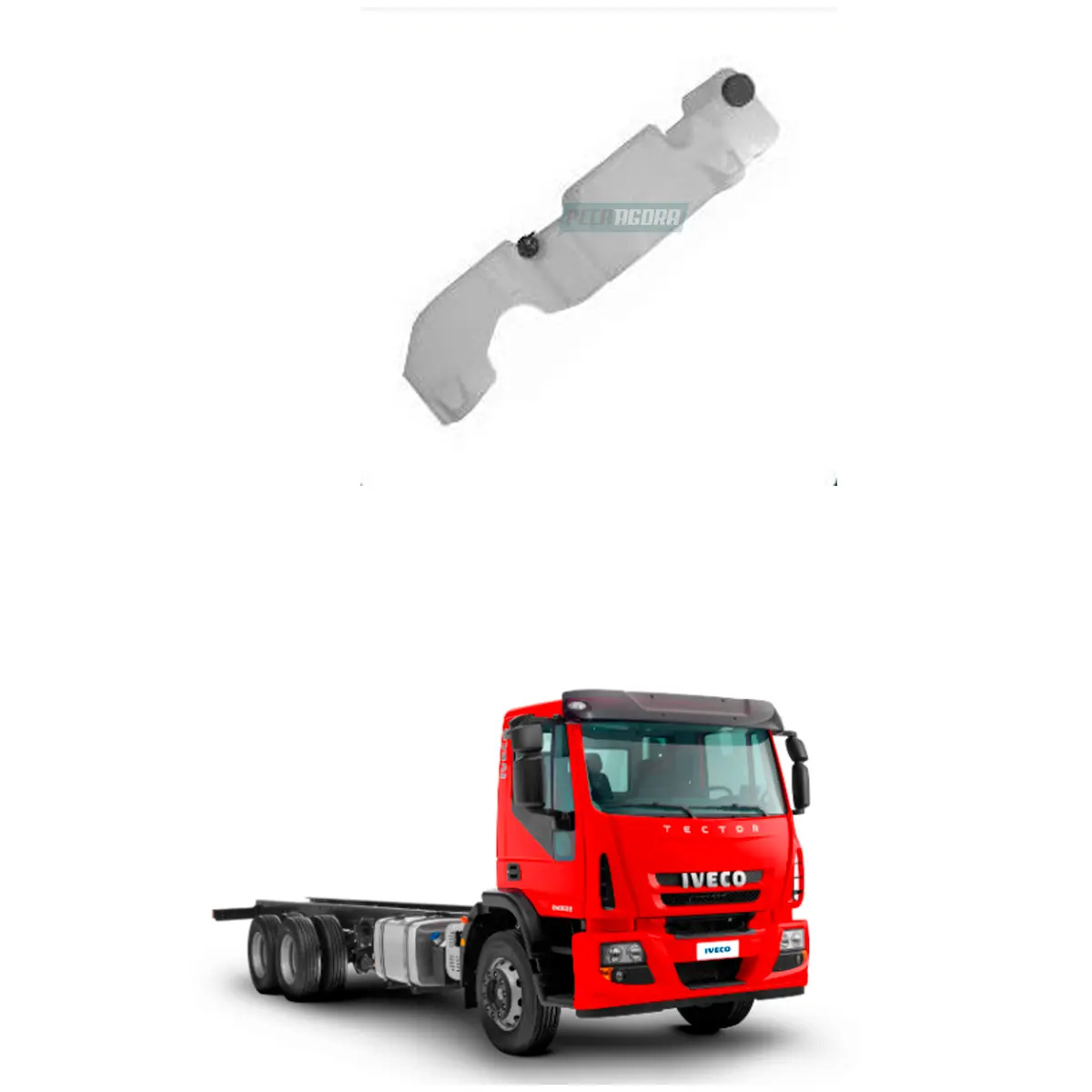 RESERVATORIO LIMPADOR  PARABRISA PARA IVECO CURSOR TECTOR 170E28 170E28T 170E30 