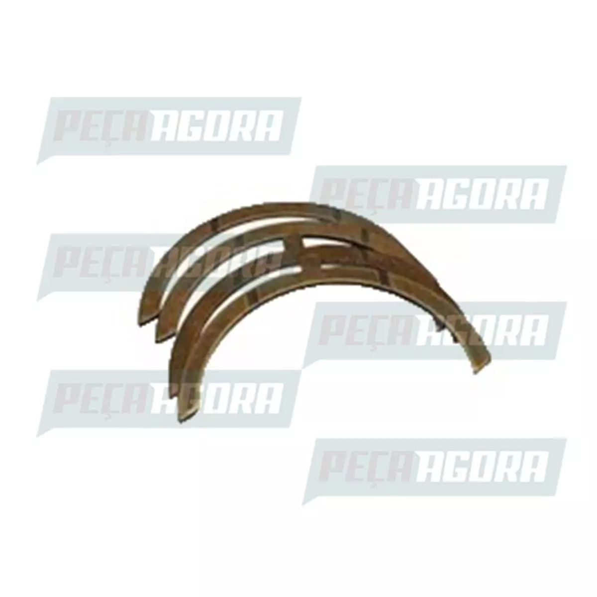 JOGO ARRUELA DE ENCOSTO VIRABREQUIM STD PARA IVECO EUROTECH EUROTRAKKER (1901203