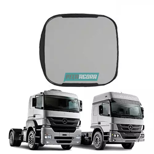 ESPELHO RETROVISOR AUXILIAR SEM SUPORTE FIXACAO MB ATEGO II 1315 1418 1518 1718 
