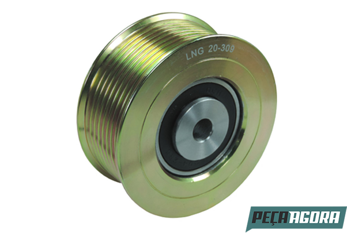 POLIA INTERMEDIARIA CORREIA MOTOR MWM SERIE 12 VOLKS CONSTELLATION 19320E 19370 