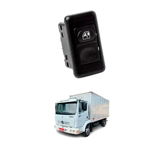 INTERRUPTOR VIDRO 24V ELETRICO MERCEDES BENZ 712C (6965458214])