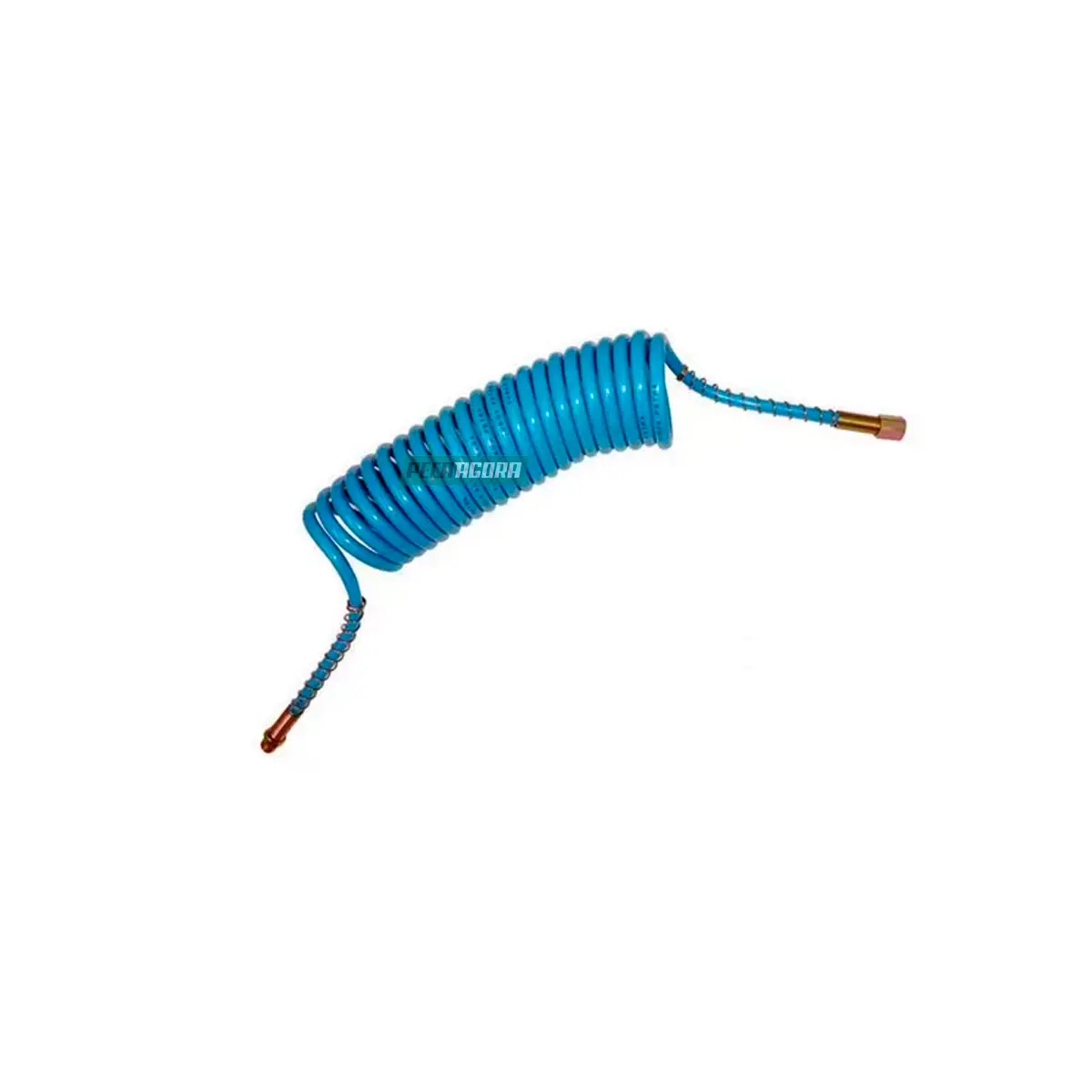 MANGUEIRA ESPIRAL 4500MM AZUL MACHO M16 X FEMEA M16 VOLVO FH NH BITREM (MFPPCR60