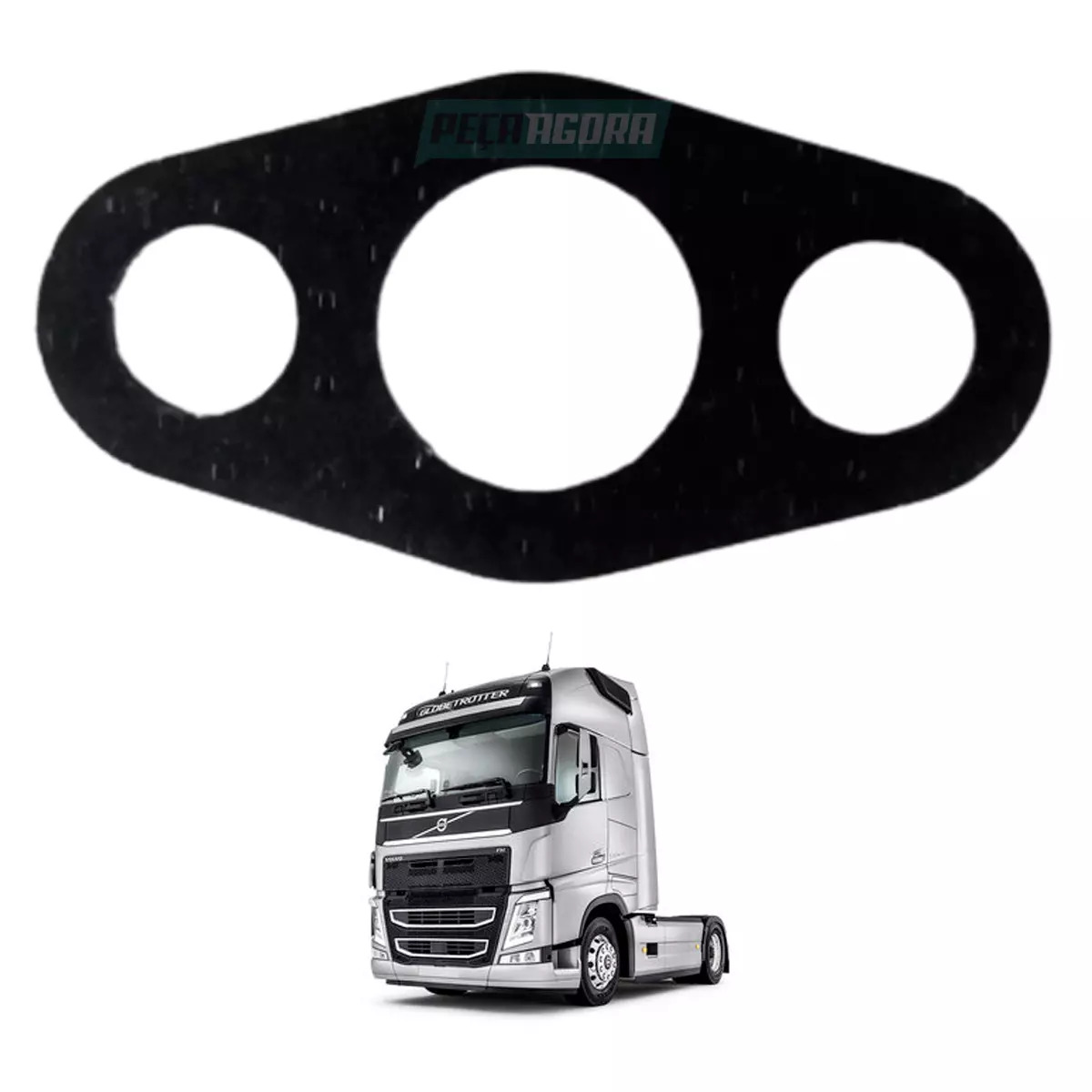 CAIXA COM 2 JUNTA PRESSAO SAIDA TURBO N10/NL10/NL12/B58/B10M / D12 A/C/D (CX.420