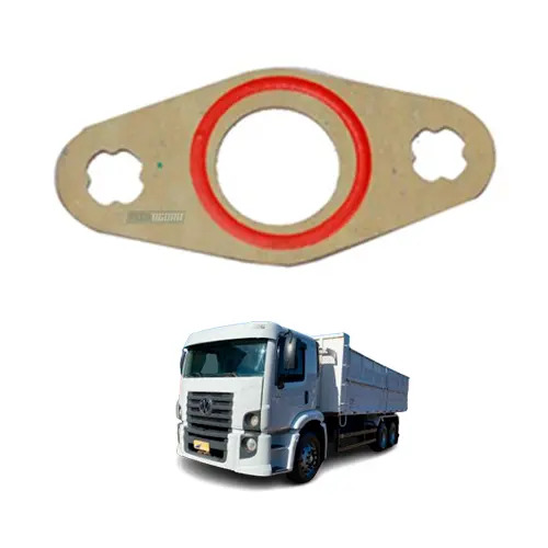 JUNTA TUBO OLEO TURBINA VW CONSTELLATION 24250 17250 (2S0145757-BG5X6416BA.)