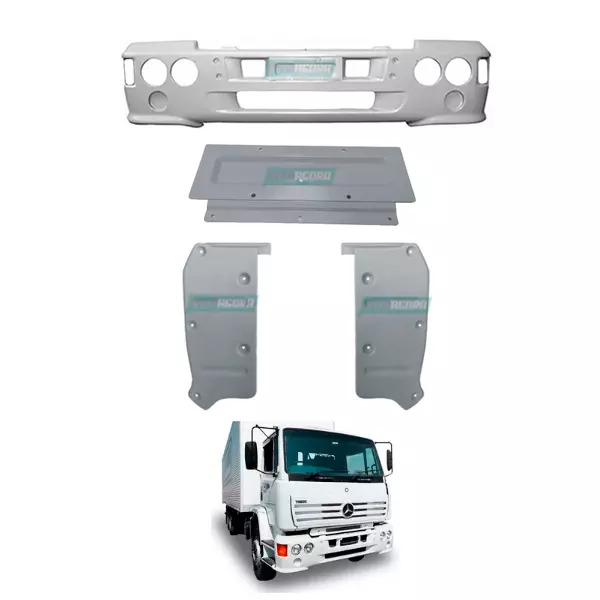 PARACHOQUE DIANTEIRO RTM MB 1720 - MERCEDES BENZ CAMINHAO MB 1720 CABINE E CHASS