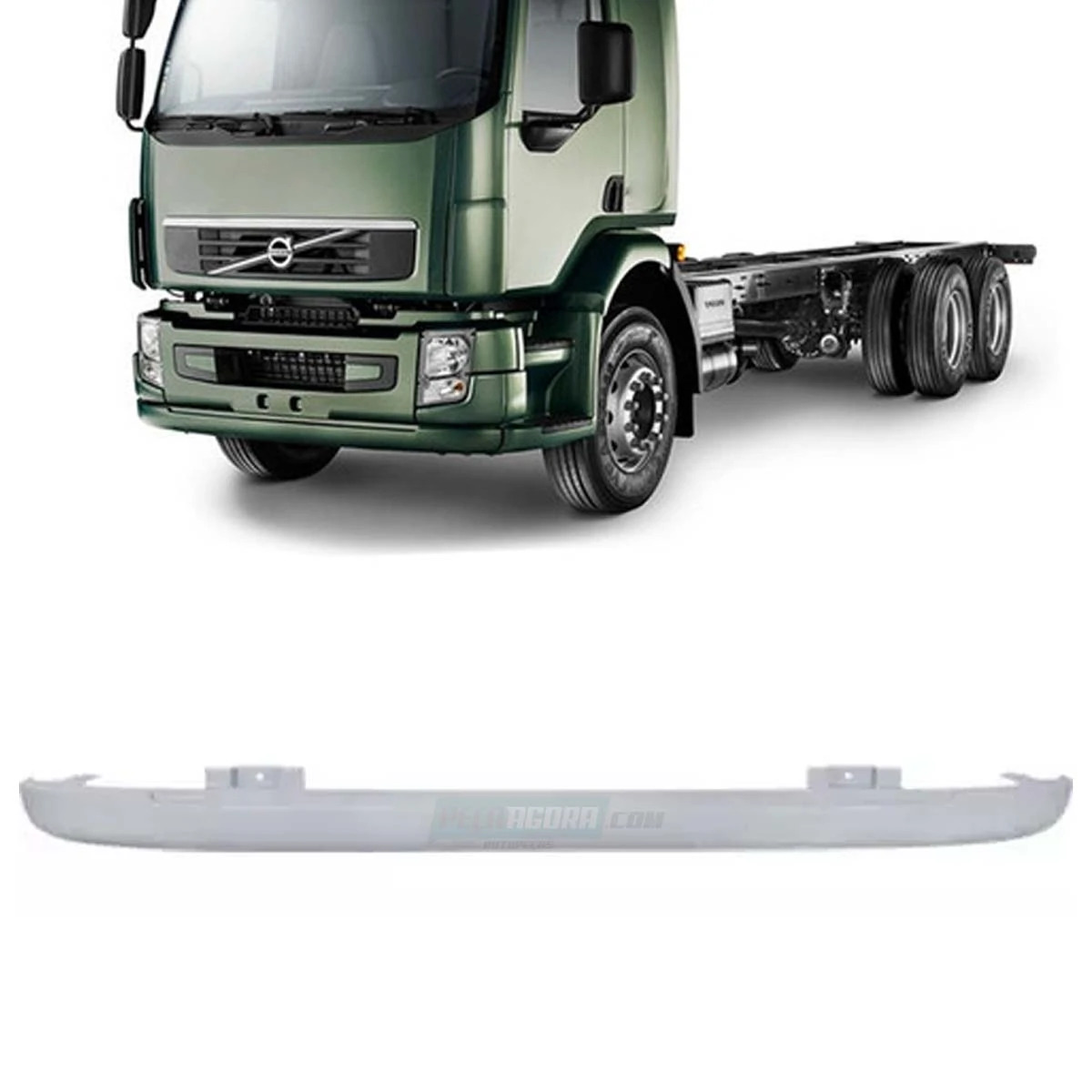 SPOILER DO PARACHOQUE VOLVO VM 270 - VOLVO CAMINHAO VM 270 CABINE E CHASSI 2014 