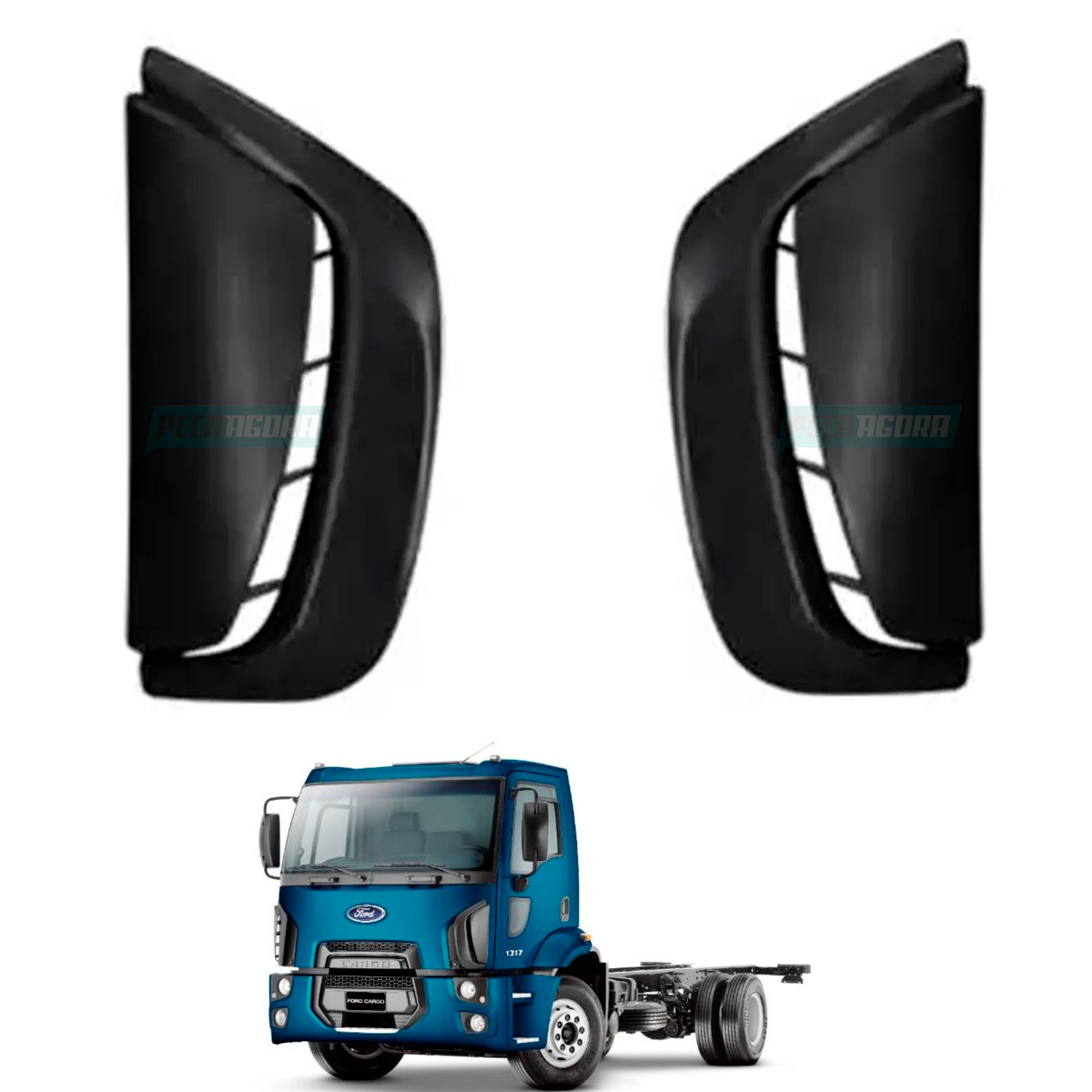 PAR DEFLETOR CAPO FORD NOVO CARGO 1317 1319 1517 1519 1717 1719 1722 1723 2422 2