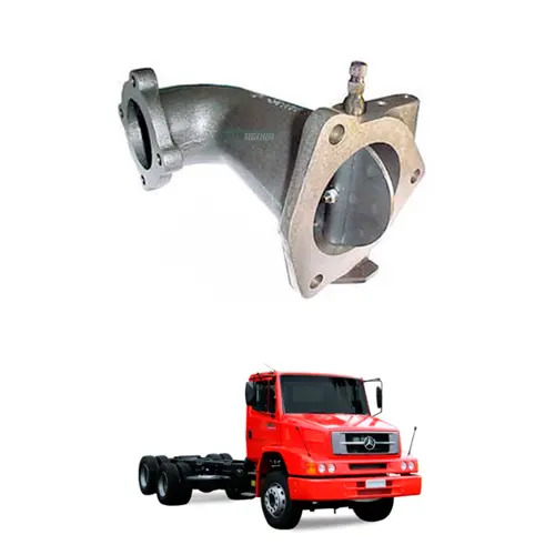 CURVA COLETOR COM FREIO MOTOR OM366A BASE QUADRADA (3761400553.)