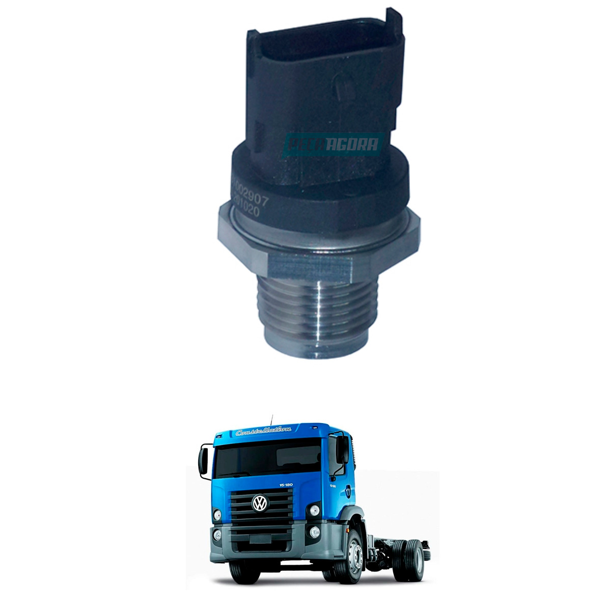 SENSOR FLAUTA MOTOR VW CONSTELLATION DELIVERY WORKER ONIBUS 15180 (2R0919081G-)