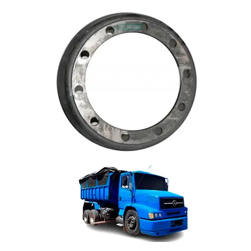 TAMBOR FREIO 10 FUROS TRUCK IDEROL KRONE EIXO MM MERCEDES LONA 7'' RODA DISCO