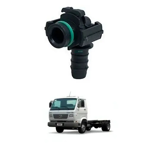 CONEXAO TUBULACAO COMBUSTIVEL 90 GRAUS VW 8150OD 8120OD 18310 SV24690 NG12 TN10 