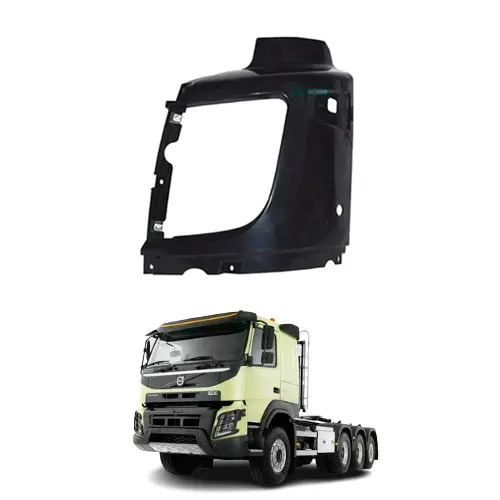 MOLDURA FAROL LE VOLVO FMX ESQUERDO (21404042)