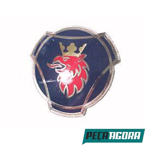 EMBLEMA CAPO PLASTICO ADESIVO PARA SCANIA SERIE 4 P G 94 114 124 (1401610)