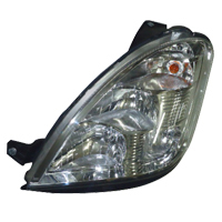 FAROL PRINCIPAL ELETRICO LD PARA IVECO DAILY ATE 2012 - EURO 3 COM BORRACHA, COM