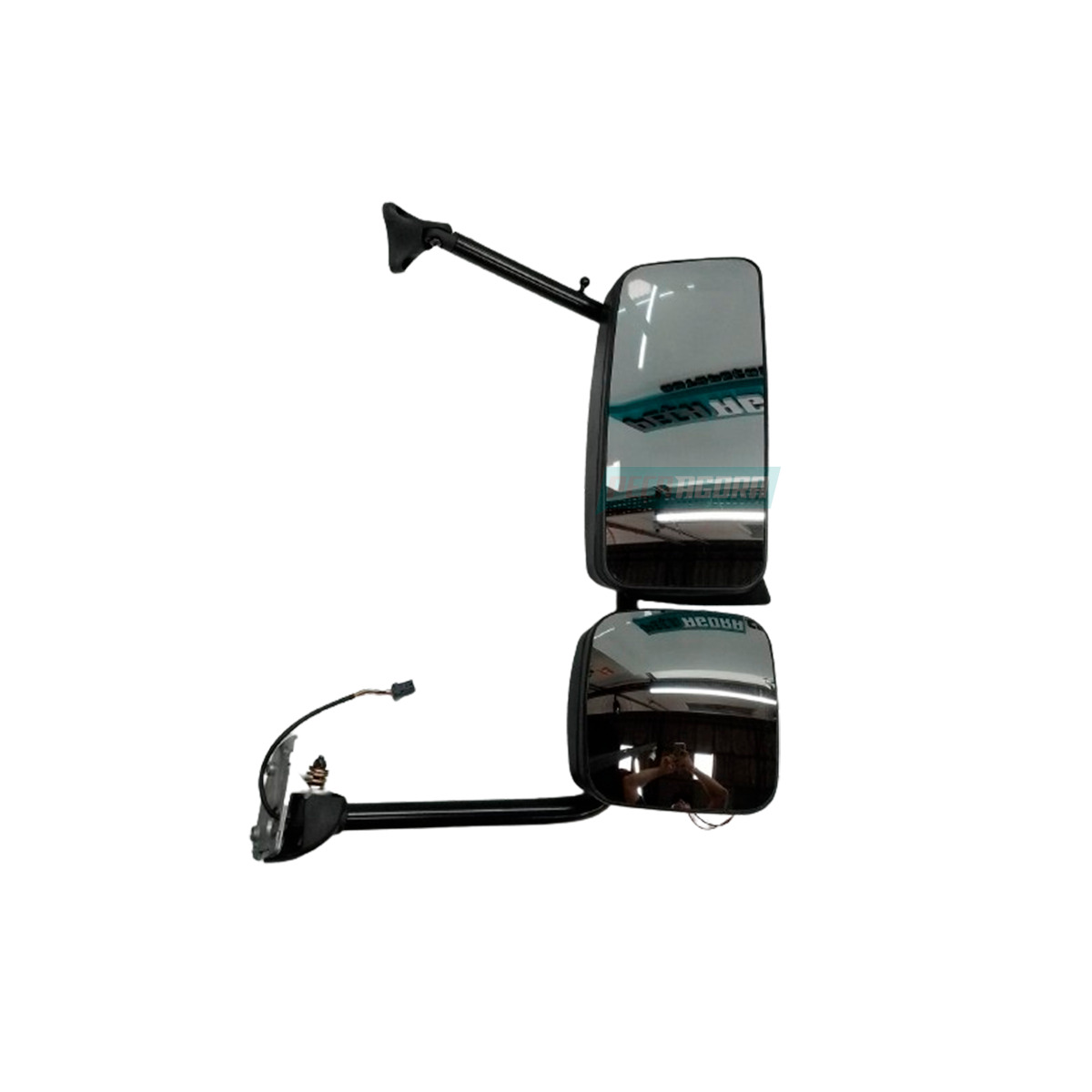 RETROVISOR DIREITO ELETRICO COM DESEMBACADOR COMPLETO MB AXOR ATEGO ANO 2014... 