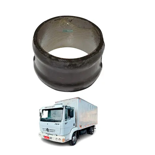 TUBO LIGACAO BOMBA AGUA MB 712C 914C 1215C MOTOR OM904 OM906 BORRACHA (906203041