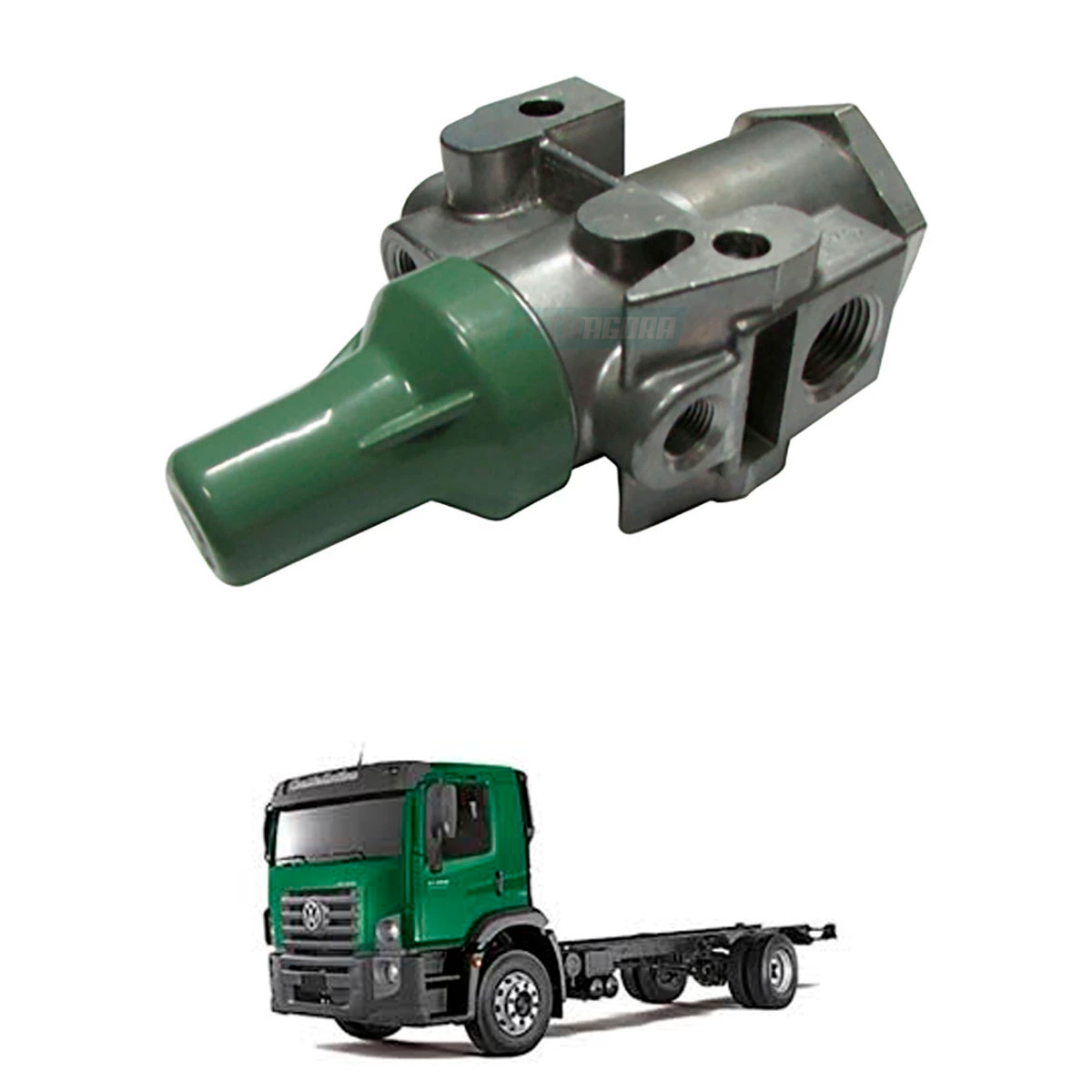 VALVULA REGULADORA PRESSAO TRAMBULADOR CÂMBIO EATON VW CONSTELLATION 13190 1519