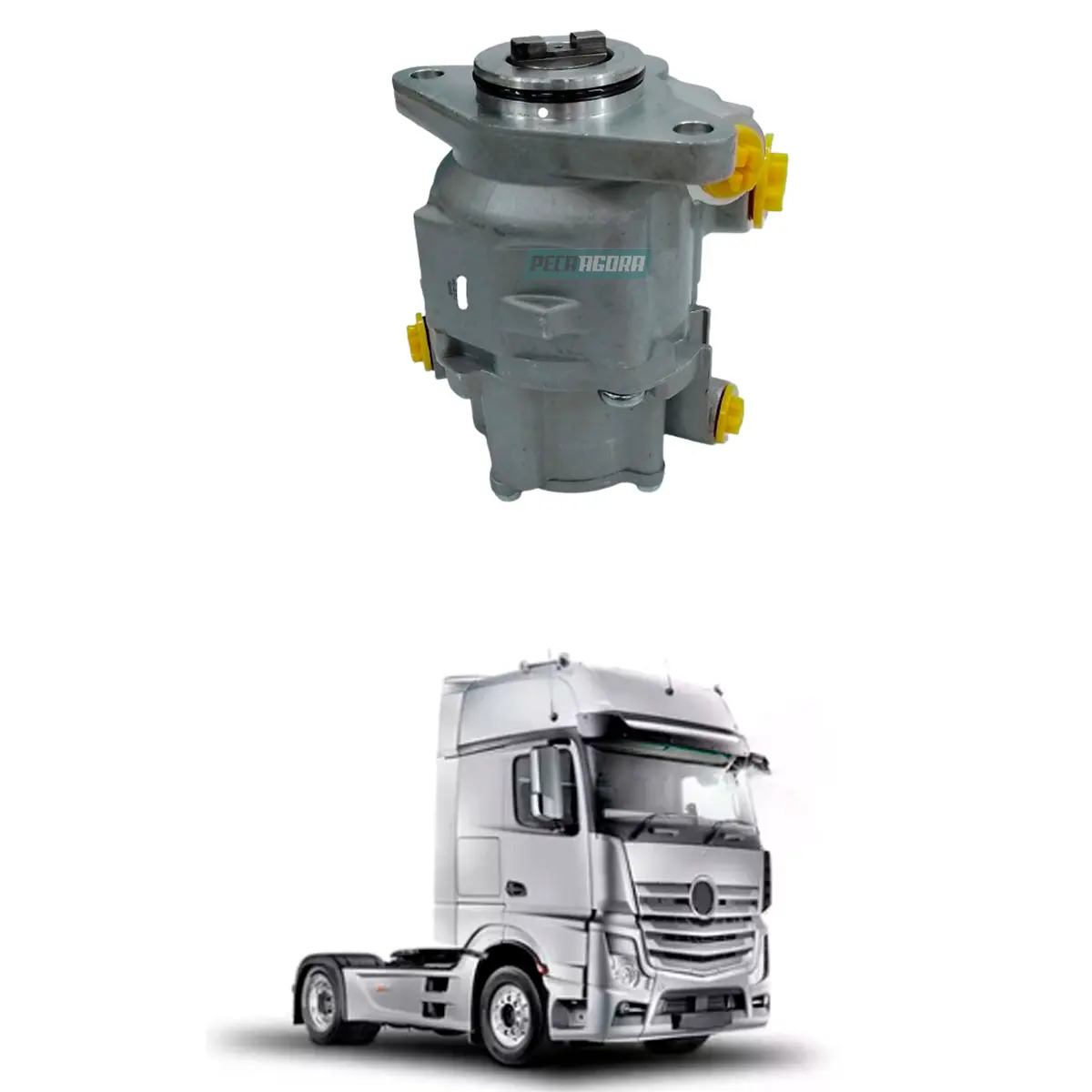 BOMBA DIRECAO HIDRAULICA MB MERCEDES BENZ ACTROS (0034605180)