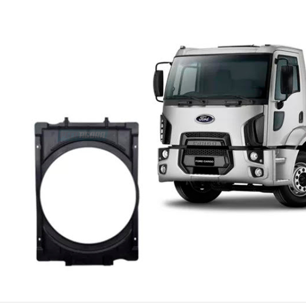 DEFLETOR RADIADOR FORD NOVO CARGO 1731 2431 3131 3031 (JC458146AA)